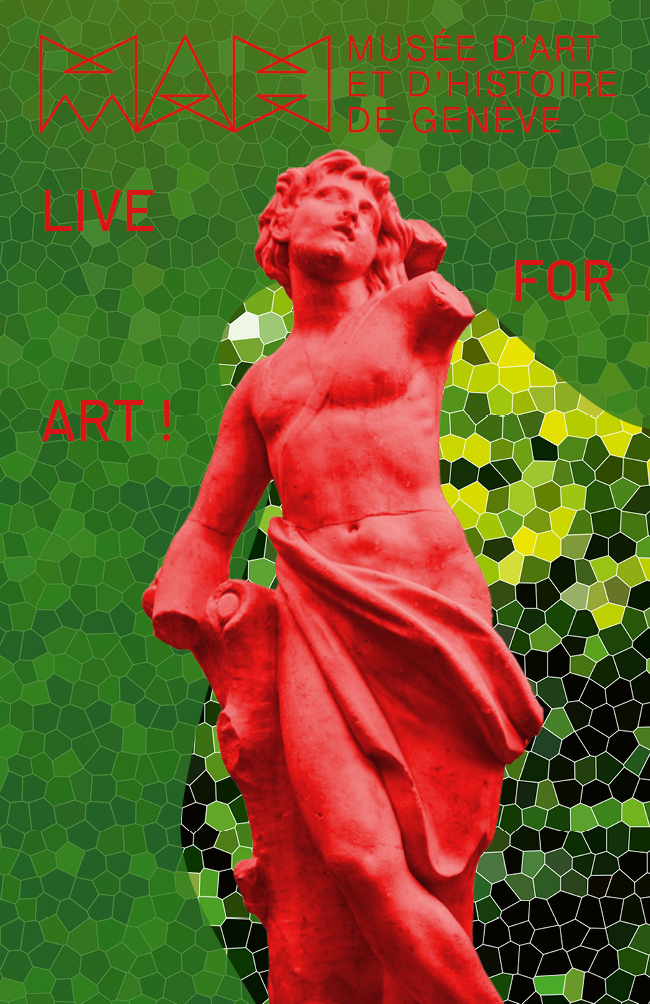 Opt. Design – Projet billet musée – Statue Vert rouge